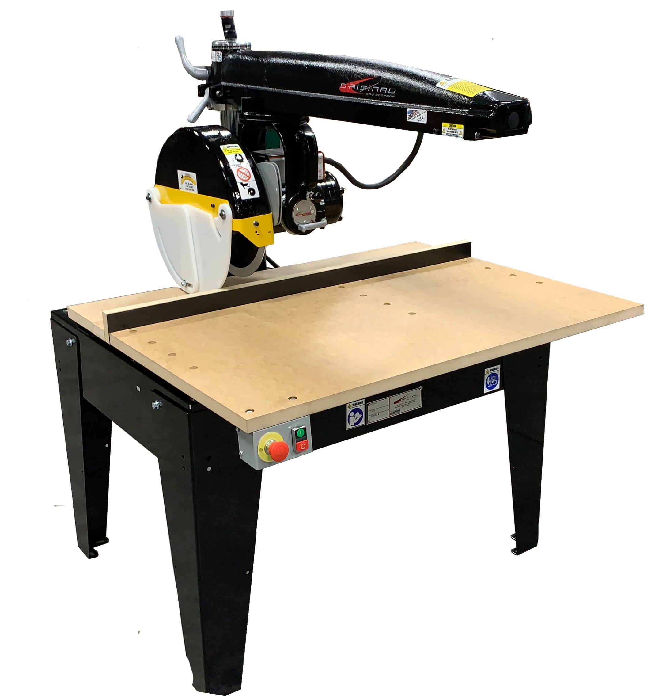 Original Saw Company's Heavy Duty Radial Arm Saw