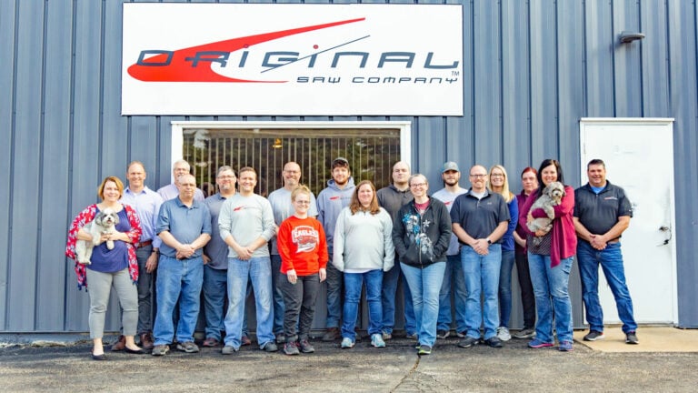 Employees at Original Saw Company