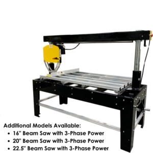 Beam Saw with manual operation